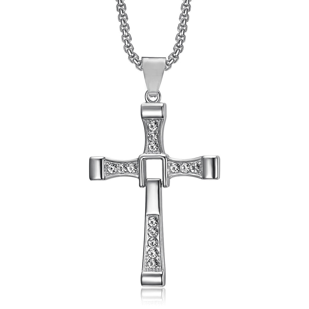 Cross pendant necklace