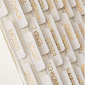 Bible Index Stickers Gold Stamped Waterproof